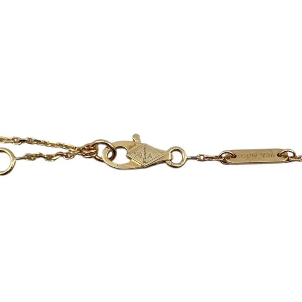★SOLD★ Van Cleef & Arpels Bracelet Sweet Papillon Yellow Gold Mother - Picture 5 of 8